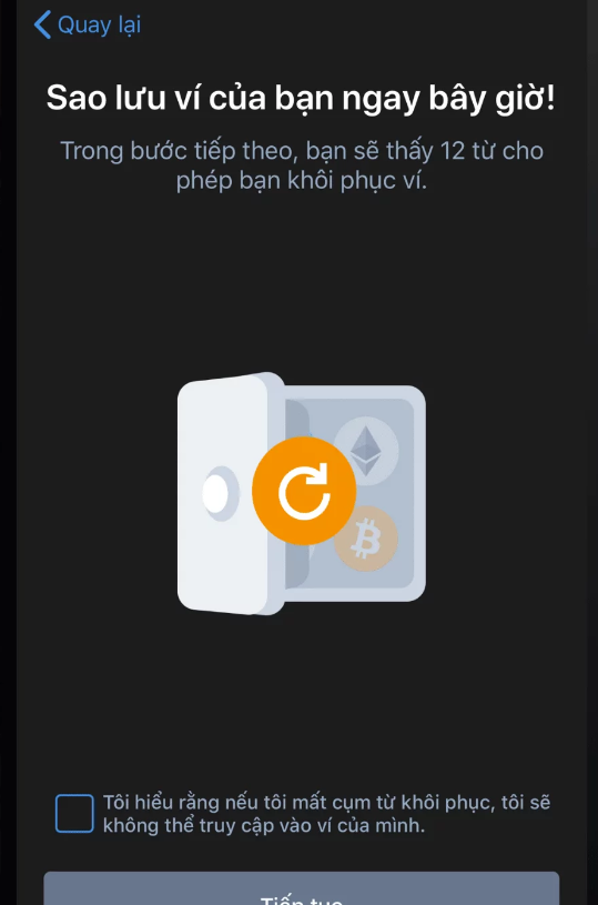 Hướng dẫn tải về và tạo ví trust wallet