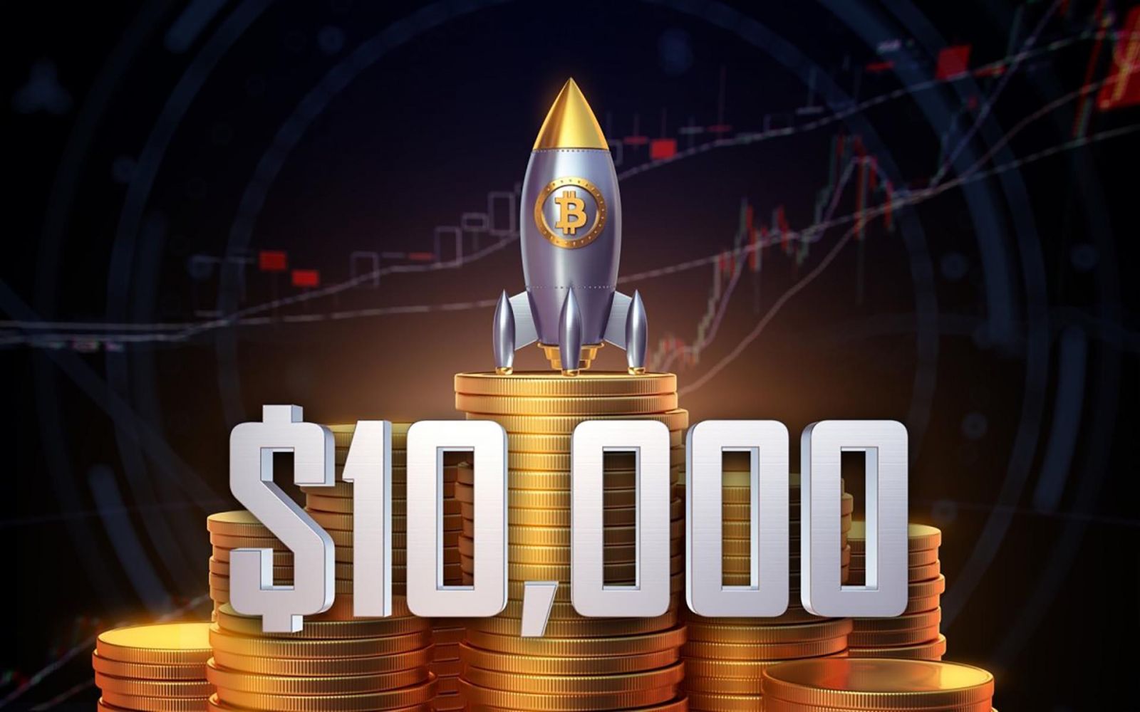 Giá bitcoin được dự đoán là sẽ chạm mốc 10.000 USD
