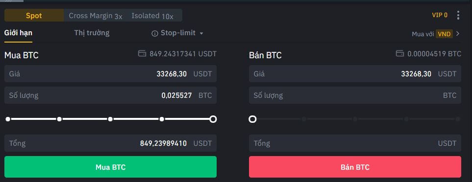 HƯỚNG DẪN MUA BÁN COIN TRÊN SÀN BINANCE