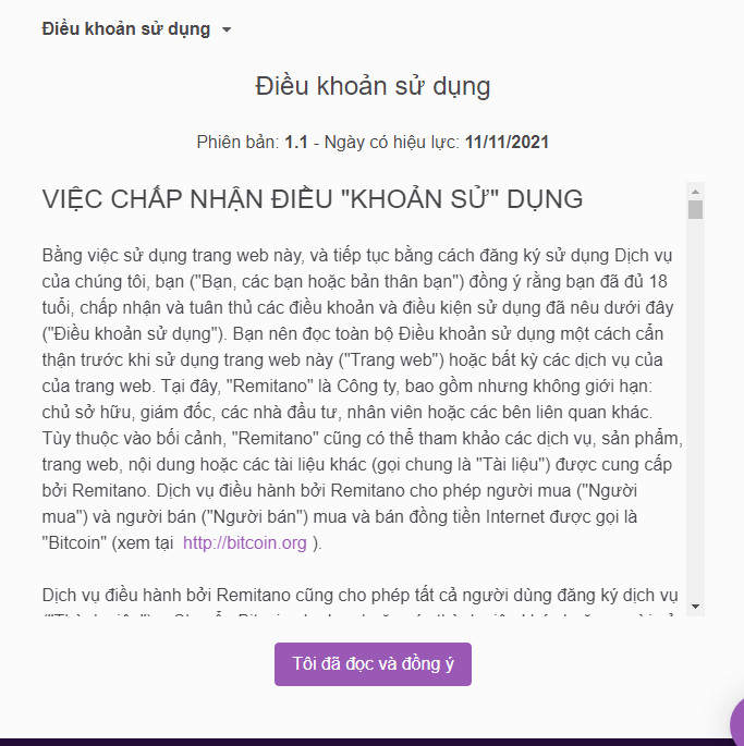 Đăng ký tài khoản trên sàn Remitano như thế nào?