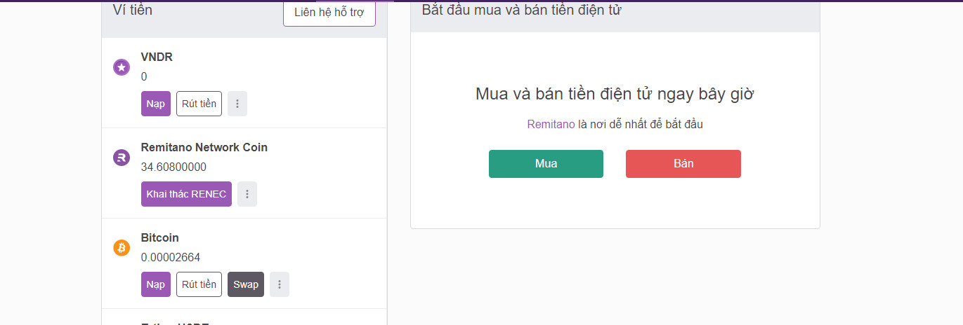 Hướng dẫn nạp tiền vào sàn Remitano như thế nào?