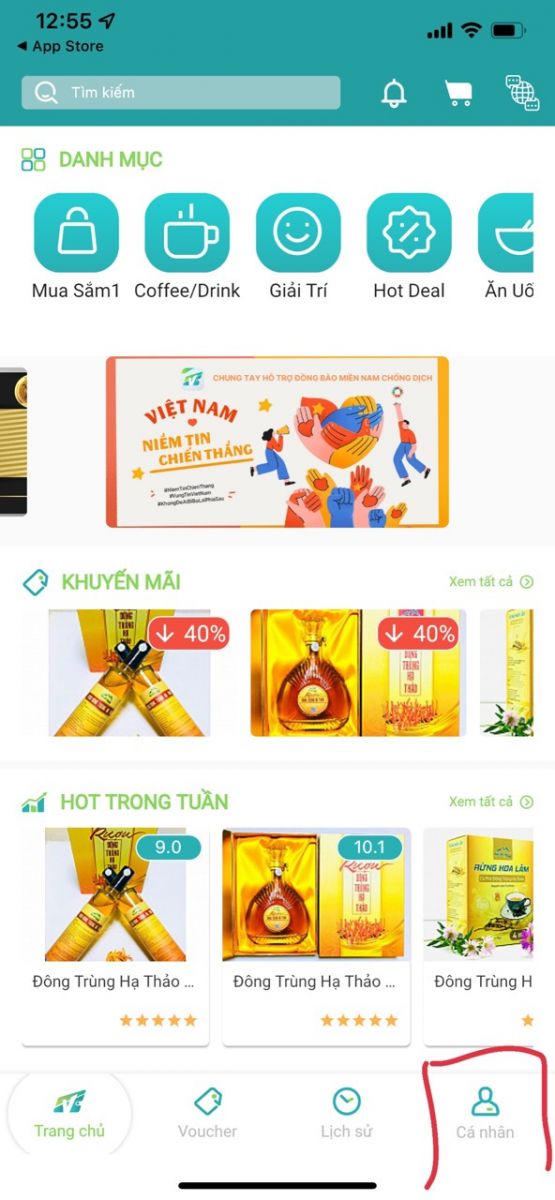 Cách tải app và đăng ký ID trên Vipay