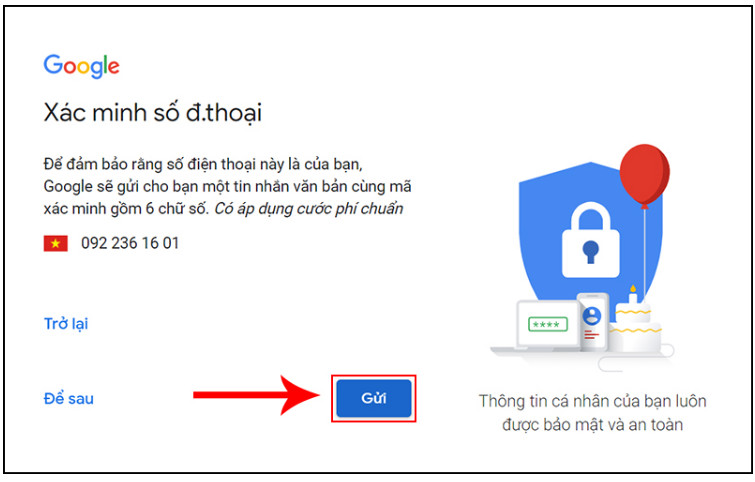 Hướng dẫn tạo tài khoản Gmail trên máy tính