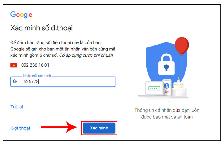 Hướng dẫn tạo tài khoản Gmail trên máy tính