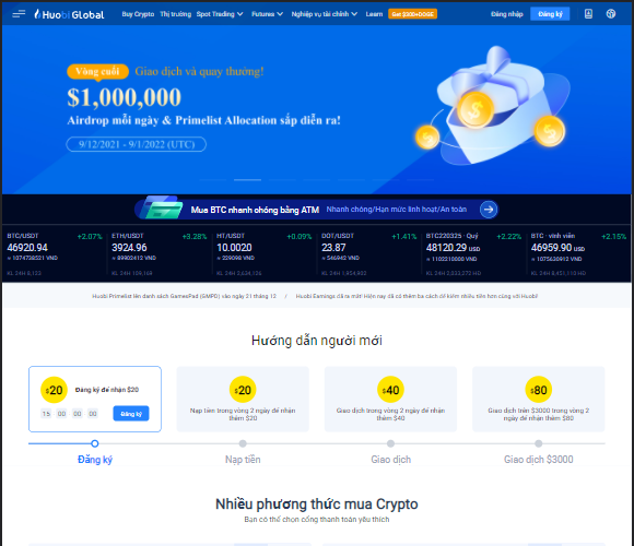 3 sàn giao dịch tiền ảo uy tín