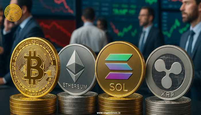 Bitcoin, Ethereum, XRP cùng điều chỉnh sau chuỗi tăng nóng