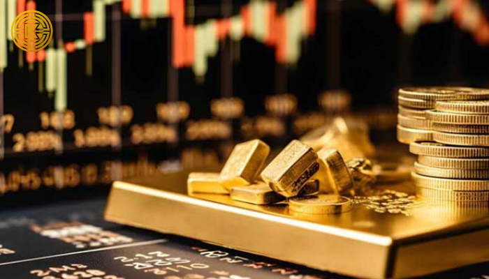 Vàng đạt kỷ lục 2,88 tỷ USD khi nhu cầu trú ẩn tăng